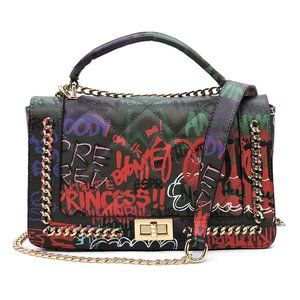 Speak your Mind Graffiti Handbag